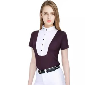 Áo Thun Cưỡi Ngựa Nữ Cộc Tay